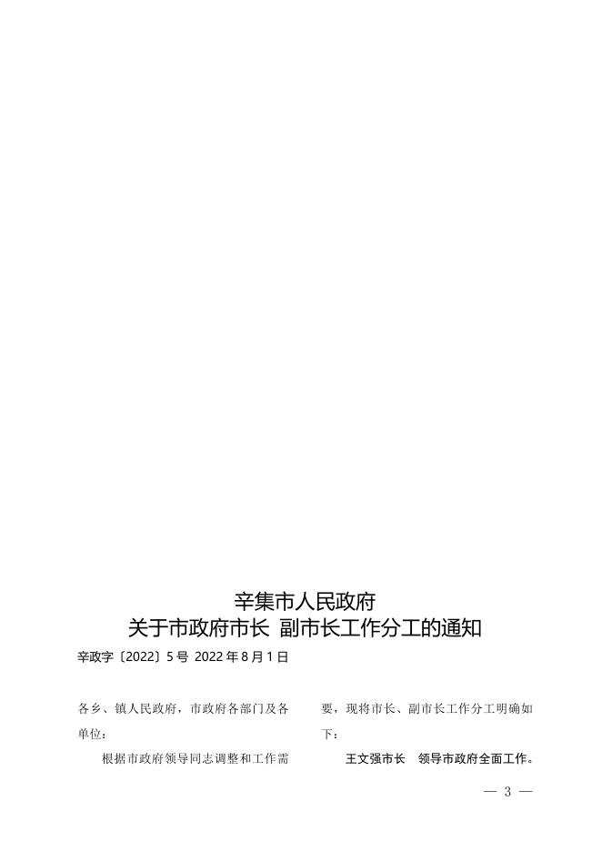2022年第3号辛集市人民政府公报.docx