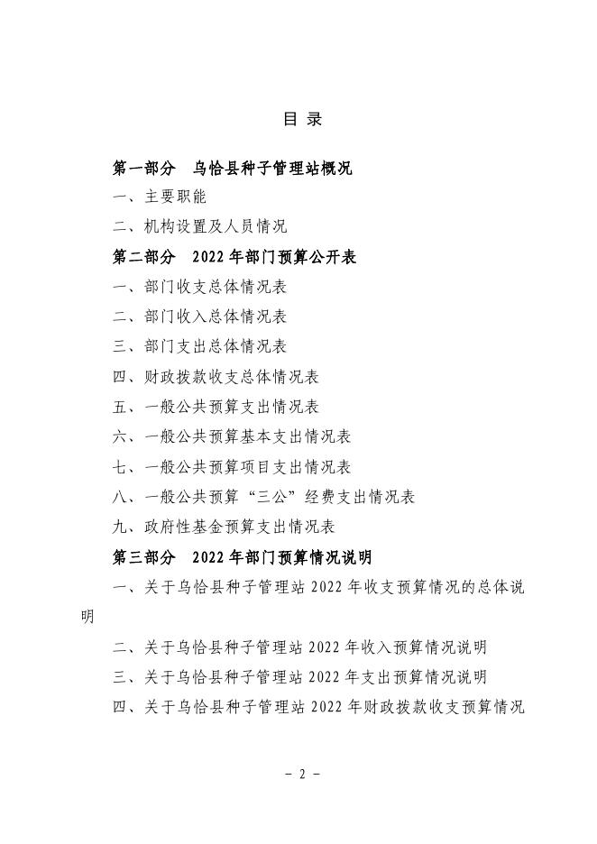 306002-乌恰县种子管理站2022年部门预算公开.pdf