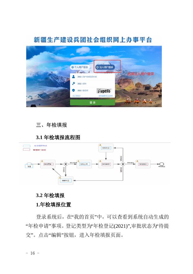 3.2021年度十二师社会组织年检操作指导书.docx