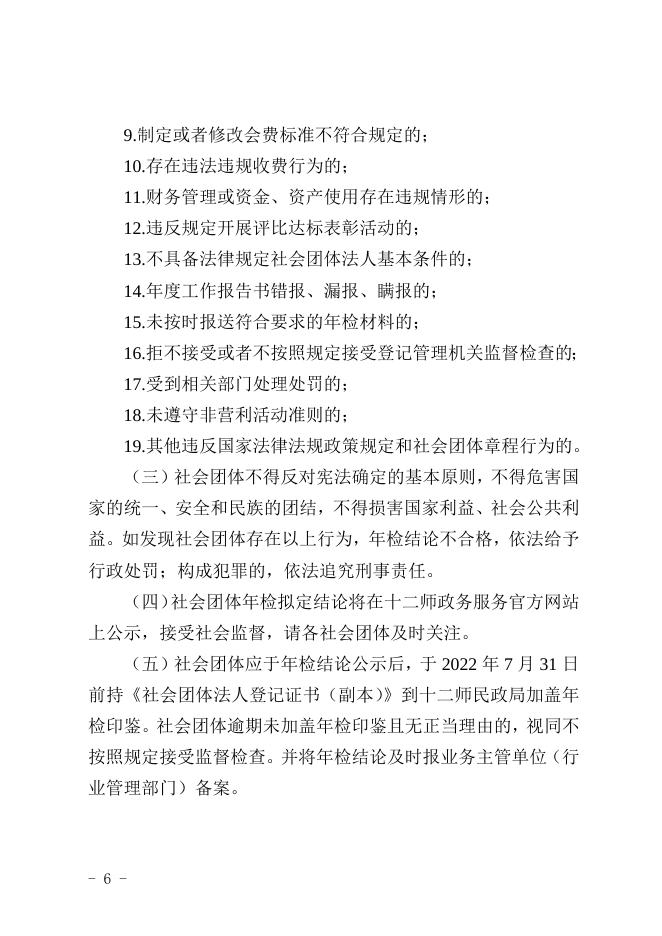 1.十二师本级社会团体2021年度检查事项须知.doc