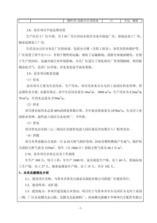 乌鲁木齐奥美天成家具制造有限公司新建厂区建设项目环境影响评价文件.pdf