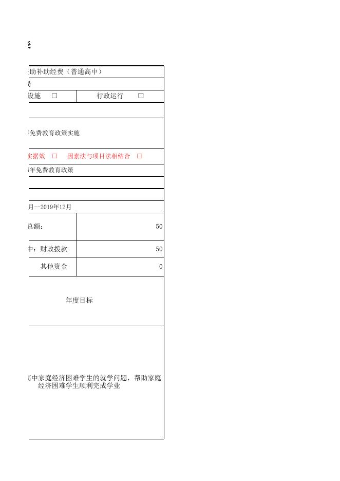 乌财教〔2018〕244号提前下达2019年学生资助补助经费（普通高中）.xls