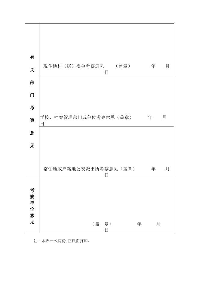 附件3 大同市经济技术开发区2022年公开招录到村工作人员考察表.xls