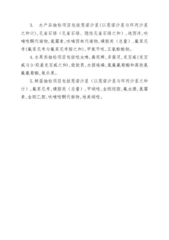 附件1：本次检验项目（第十期）.docx