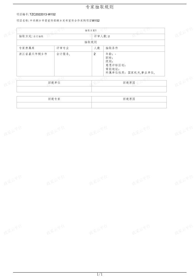 评审专家抽取规则.pdf