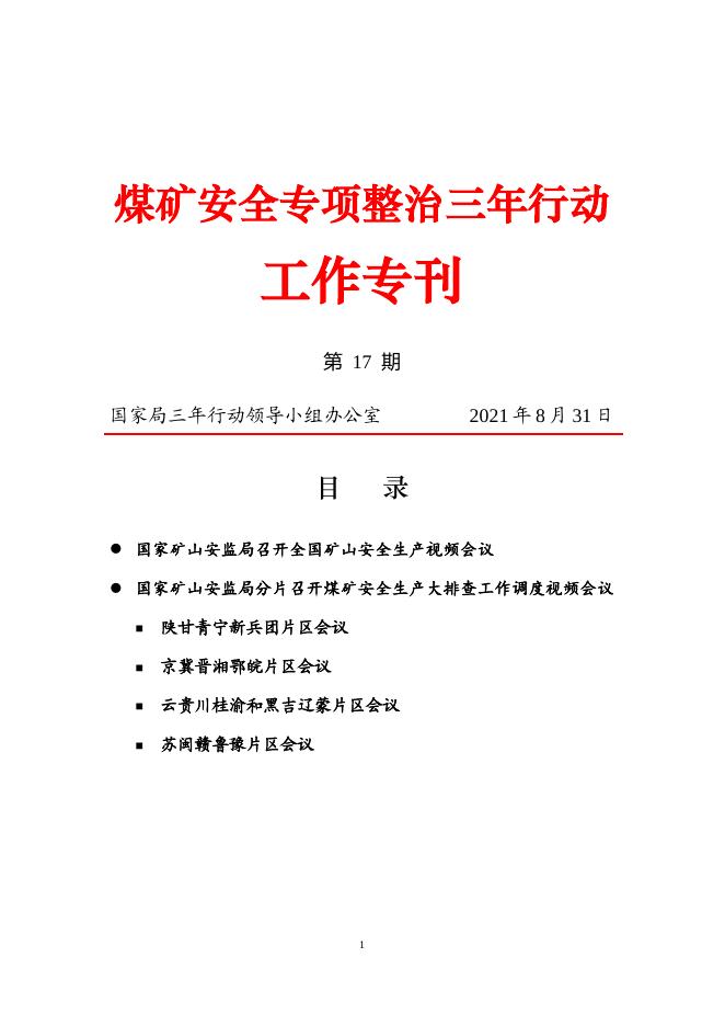 煤矿安全专项整治三年行动专刊第17期.pdf