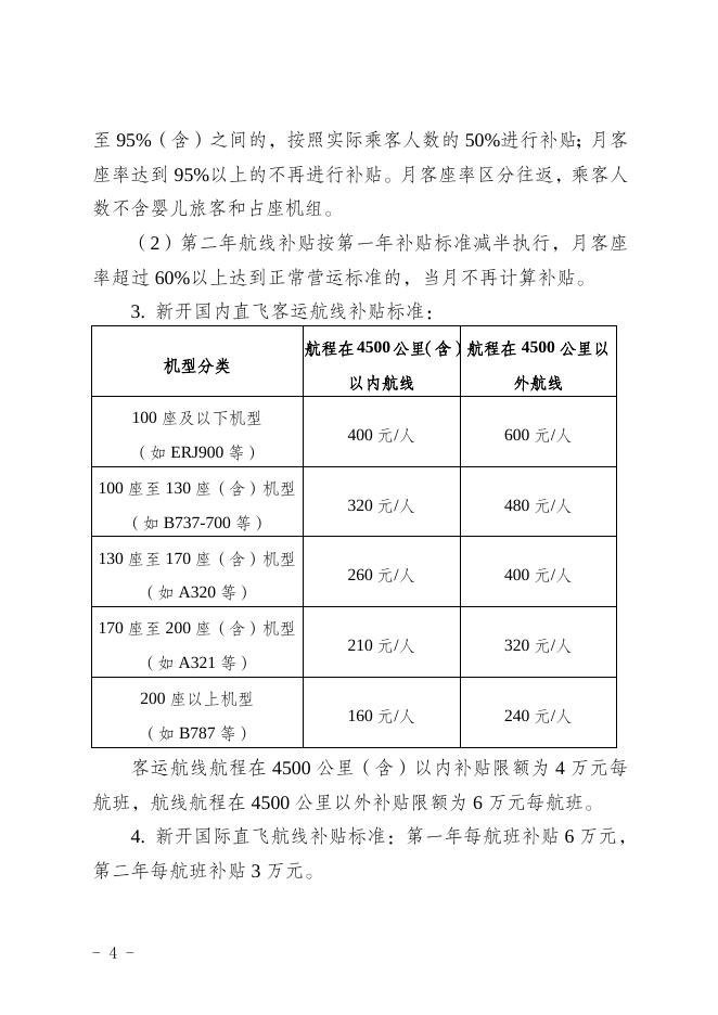 关于印发《喀什地区客货运航线补贴实施方案》的通知.doc