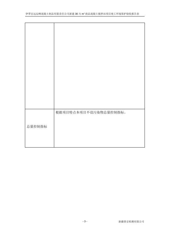 伊犁宏远辰峰混泥土制品有限责任公司验收报告.docx