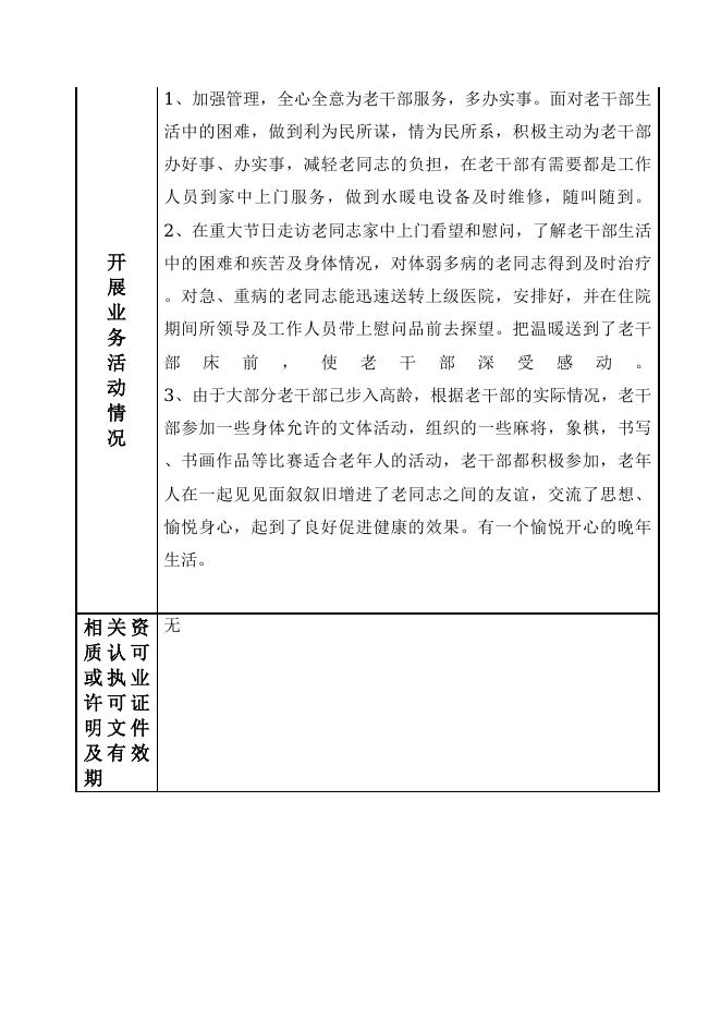 12990400458465520K-四师老干部工作局- 新疆生产建设兵团第四师老干部休养所.doc