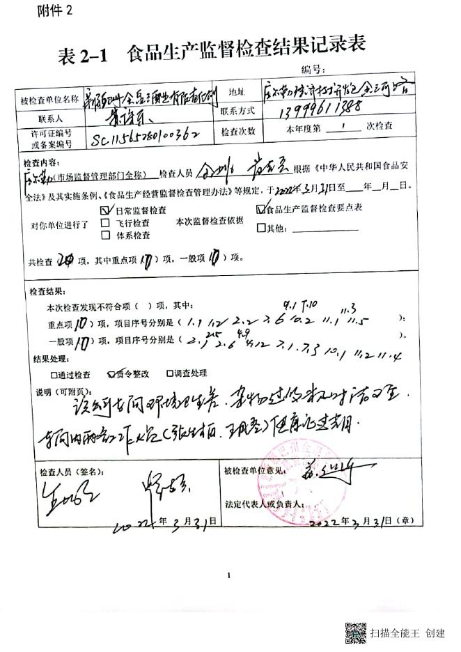 巴州波波旺食品有限公司日常监督检查结论表.pdf