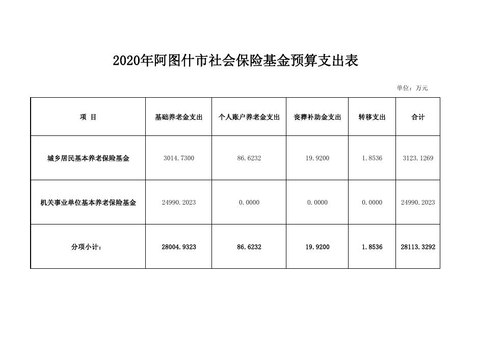 2020年阿图什市社会保险基金预算支出表.pdf