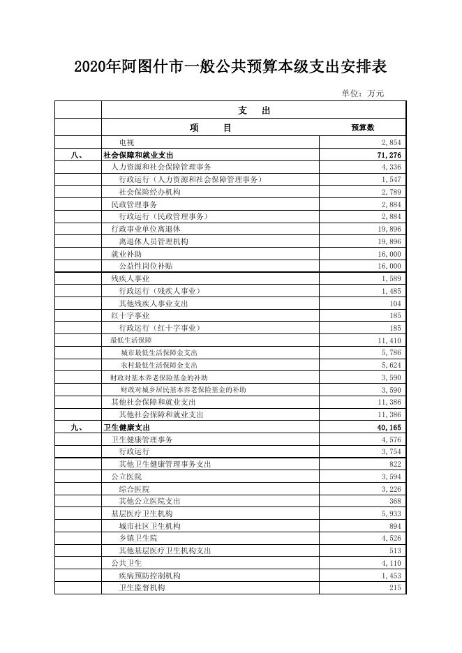 2020年阿图什市一般公共预算支出安排表.pdf