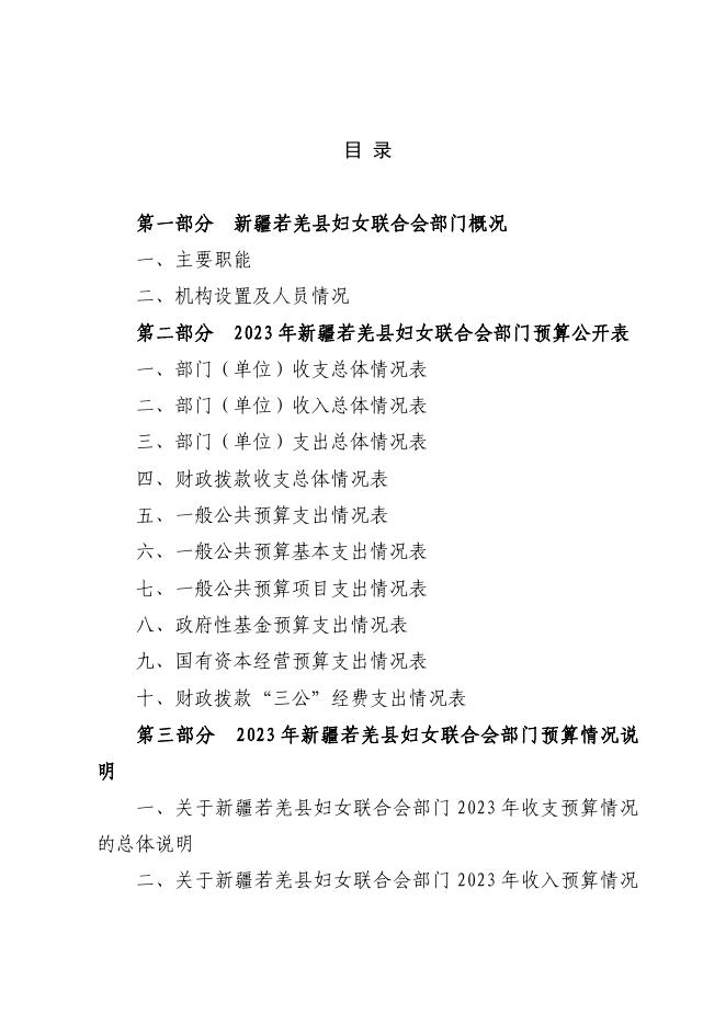 713002-新疆若羌县妇女联合会2023年部门预算公开.pdf