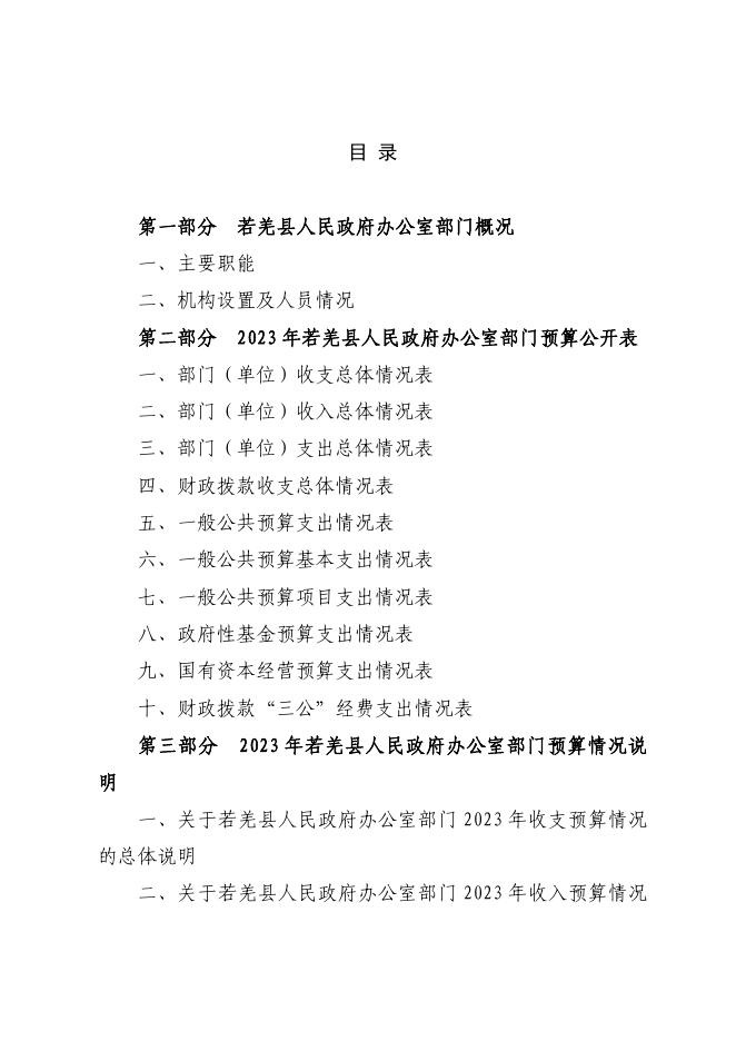 434002-若羌县人民政府办公室2023年部门预算公开.pdf