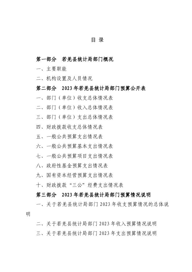 410002-若羌县统计局2023年部门预算公开.pdf