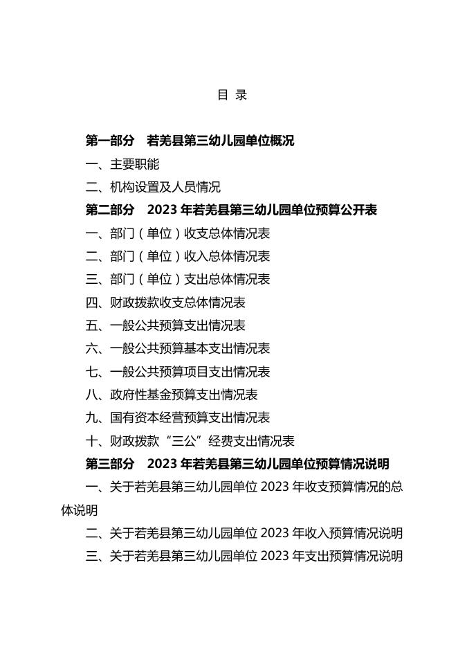 360010-若羌县第三幼儿园2023年单位预算公开.pdf