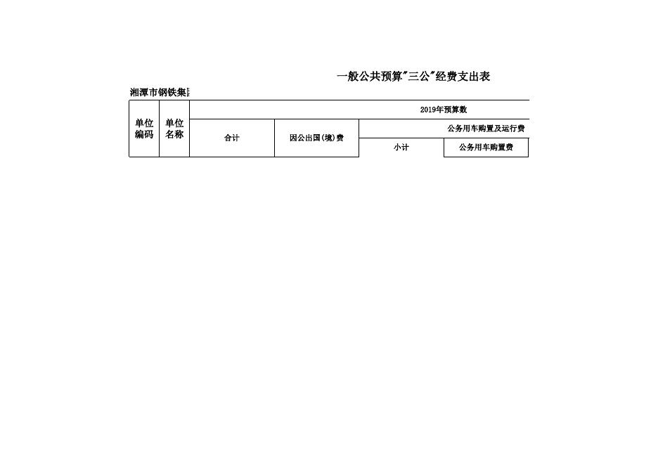 湘钢一中2019年度部门预算和“三公”经费预算基本情况_湘潭市人民政府网站.xls