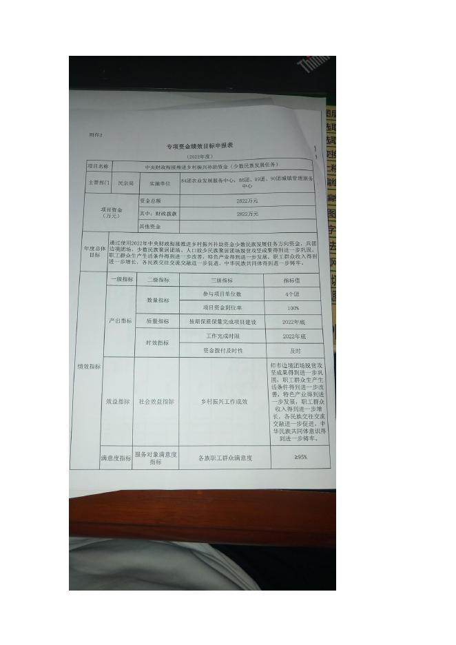 八十九团2022年财政衔接乡村振兴补助资金（少数民族发展任务）安排文件.docx