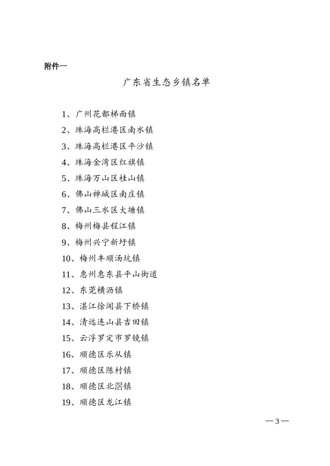 关于命名2011年度广东省生态乡镇、生态村的通知.doc