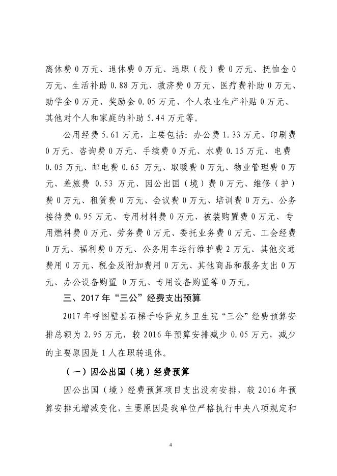 呼图壁县石梯子哈萨克乡卫生院2017年预算公开报告.pdf
