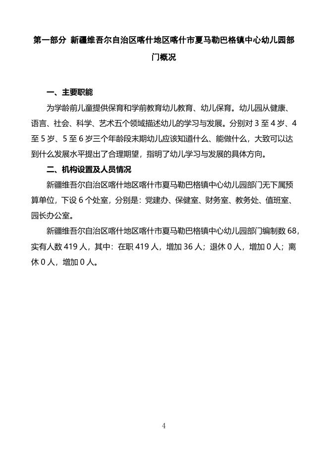 2022年度新疆维吾尔自治区喀什地区喀什市夏马勒巴格镇中心幼儿园预算公开.pdf