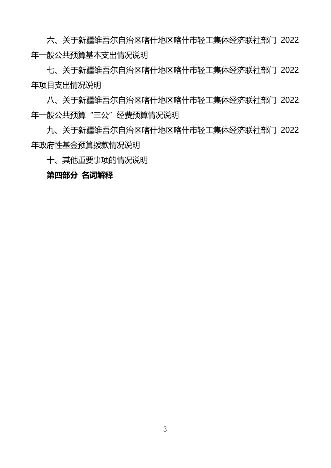 2022年度新疆维吾尔自治区喀什地区喀什市轻工集体经济联社预算公开.pdf