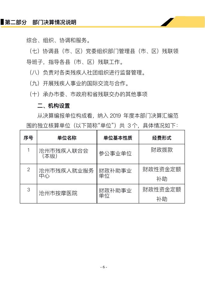 沧州市残疾人联合会2019年度部门决算公开.pdf