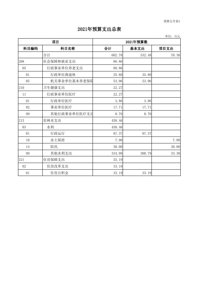 水利局2021年预算公开表.pdf