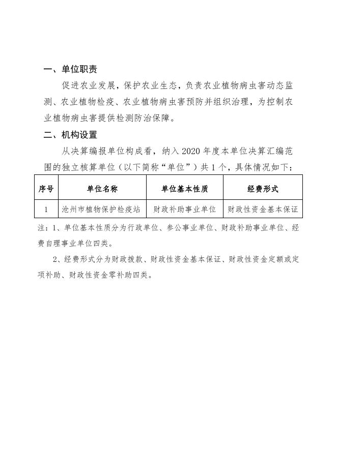沧州市植物保护检疫站2020年单位决算公开文本.pdf