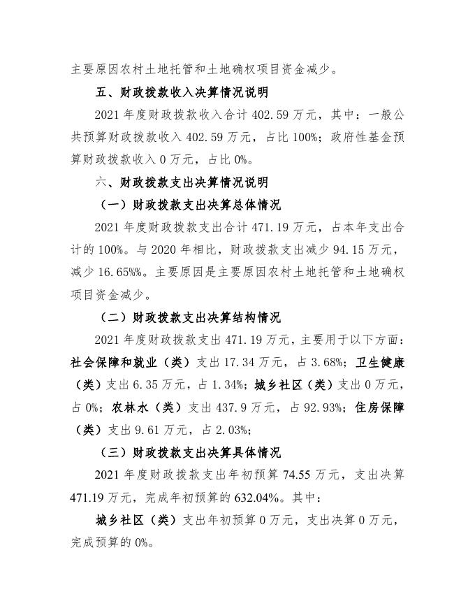 农村经济事务中心2021年度决算公开说明.pdf