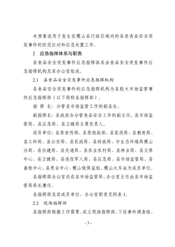 稷政办发〔2021〕40 号 关于印发稷山县食品安全突发事件应急预案的通知.pdf
