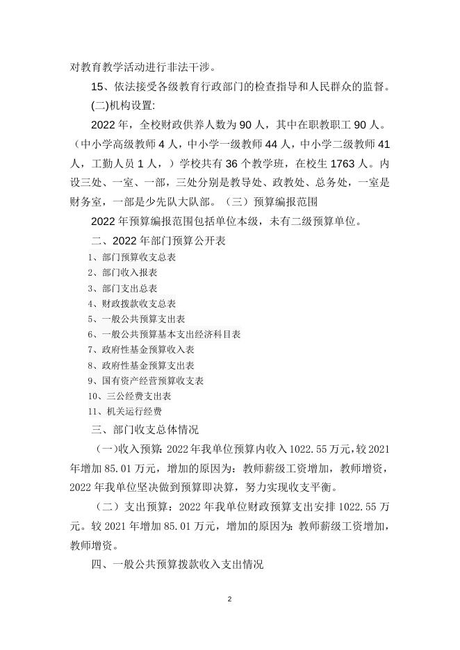 怀仁六小2022年预算说明.doc