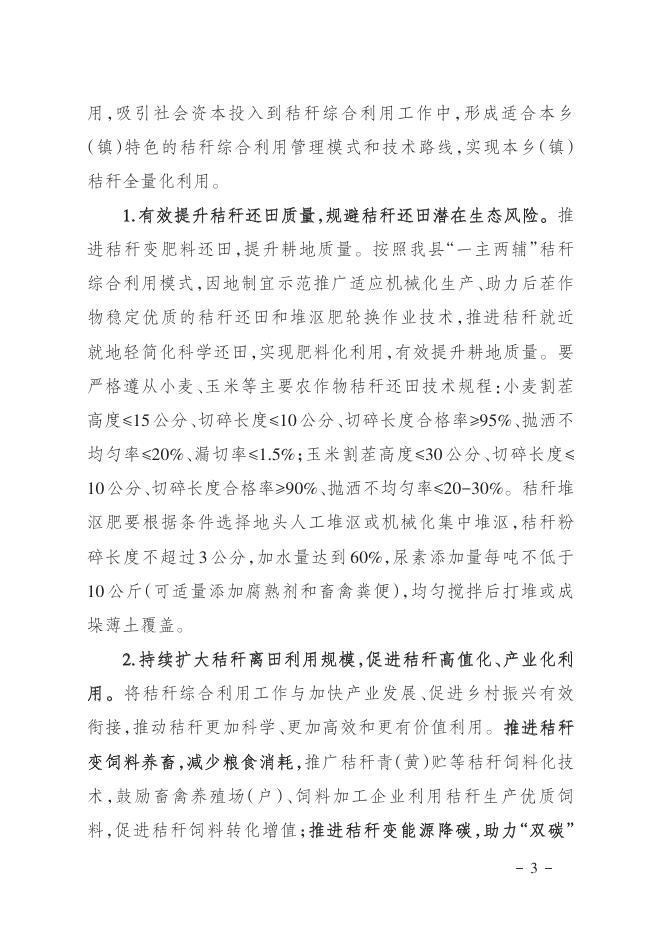 阳城县人民政府办公室关于做好2022年农作物秸秆综合利用工作的通知.pdf