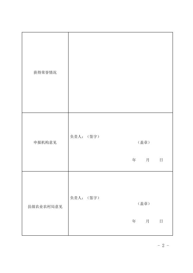 2023年运城市高素质农民培训机构申报表.doc