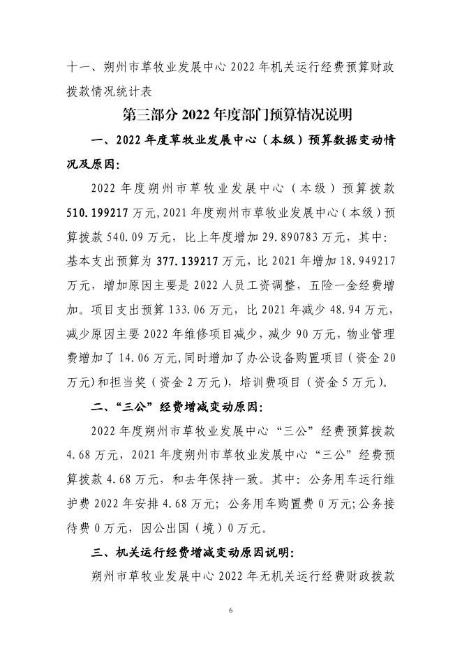 朔州市草牧业发展中心2022年部门预算公开.pdf