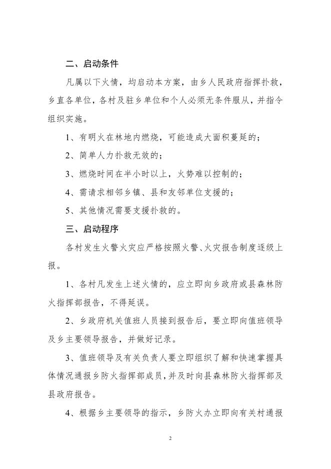 吴马营乡2021年森林防火应急预案.pdf