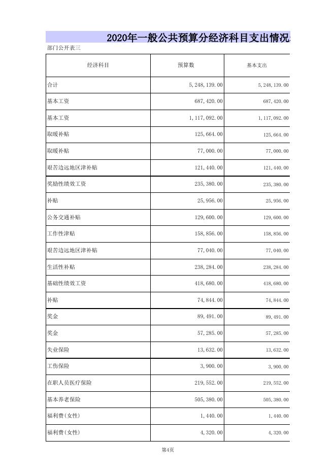 自然资源局2020年部门预算公开表.xls
