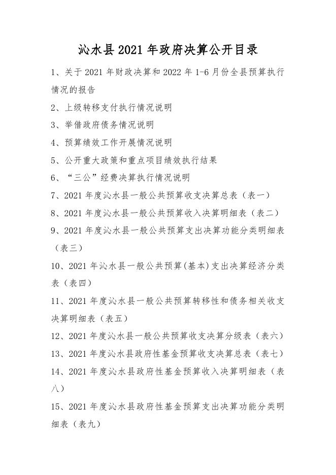 沁水县2021年政府决算公开.pdf