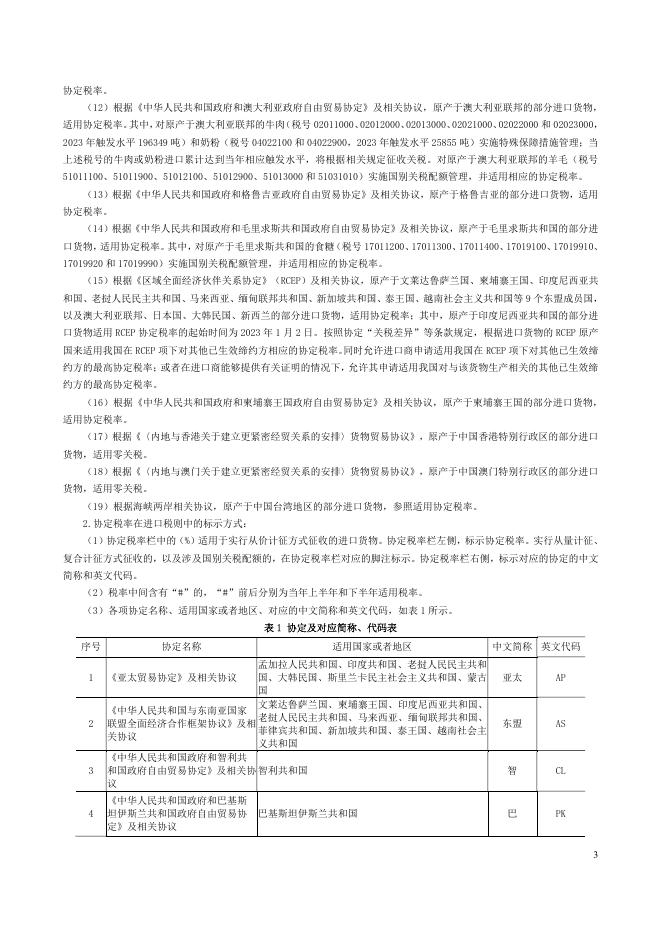 中华人民共和国进出口税则(2023).pdf
