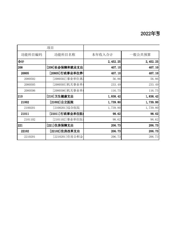 人民医院2022年部门预算．xls.xls