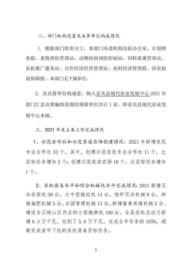 壶关县现代农业发展中心部门2021年度决算公开.docx