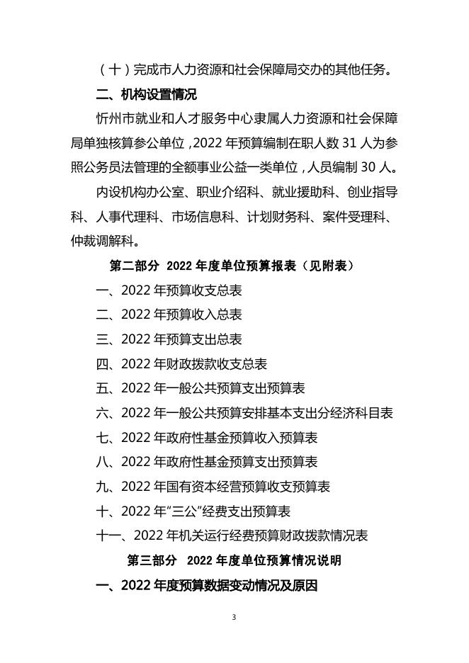 忻州市就业和人才服务中心2022年度预算公开.pdf