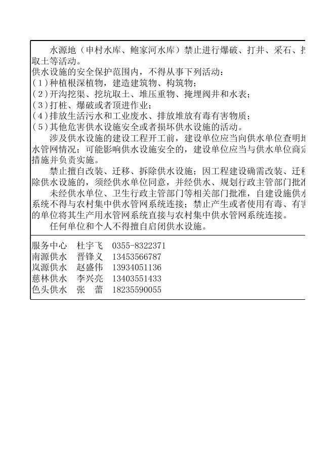 长子县农村供水信息公开.xls