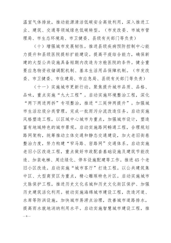 关于印发《吕梁市2021年新型城镇化建设和城乡融合发展重点任务》的通知.pdf