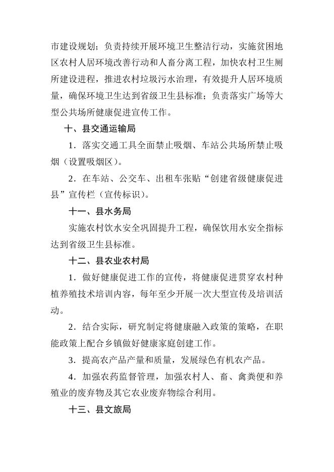 2．灵丘县健康促进委员会各成员单位职责分工.docx