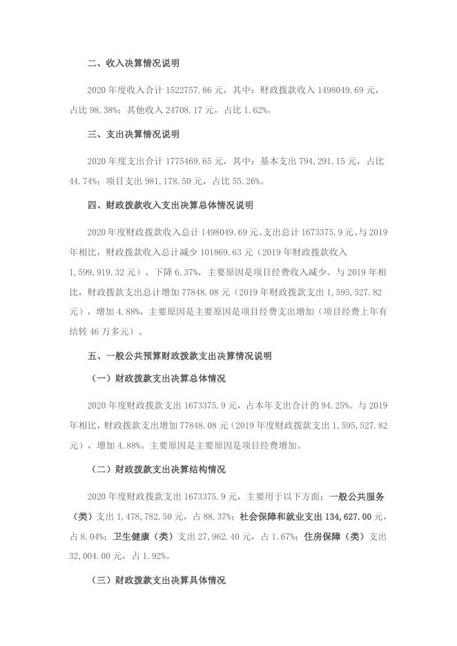 　中国共产党临县委员会统一战线工作部2020年度部门决算情况.pdf