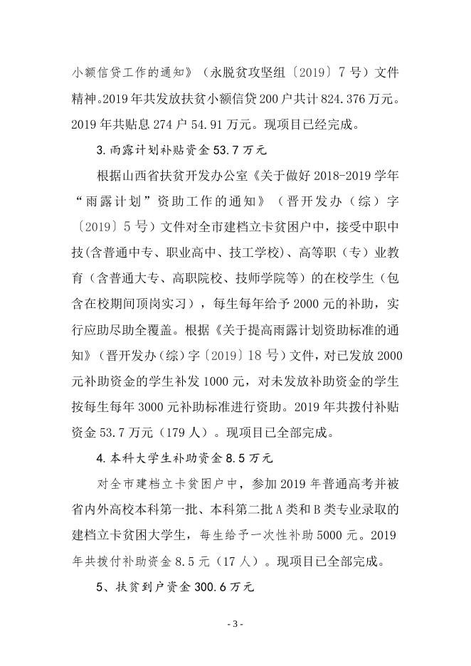 2019年资金绩效自评报告.doc