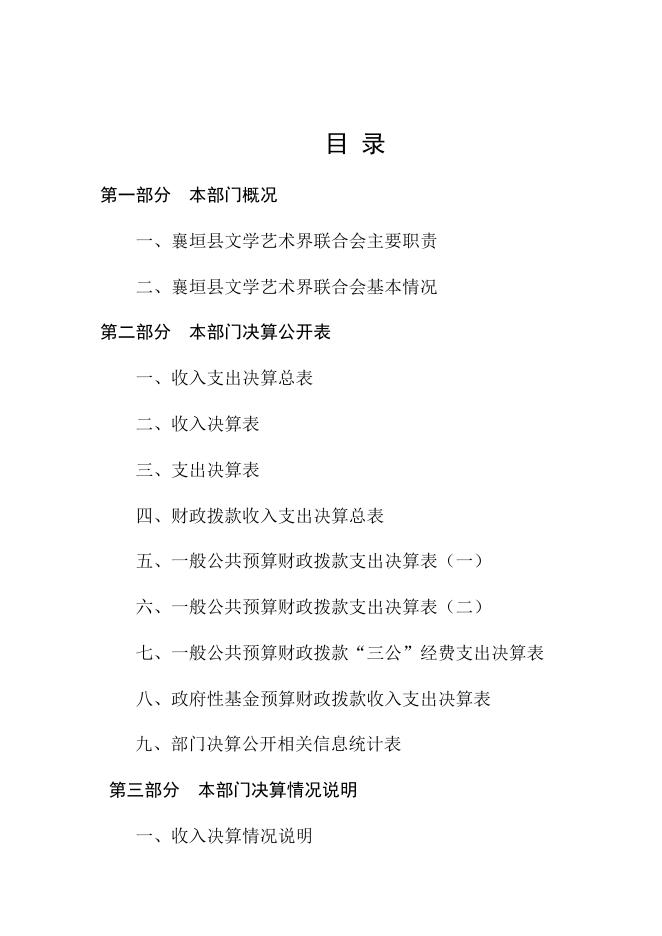 襄垣县文学艺术界联合会2019年度部门决算公开说明.docx