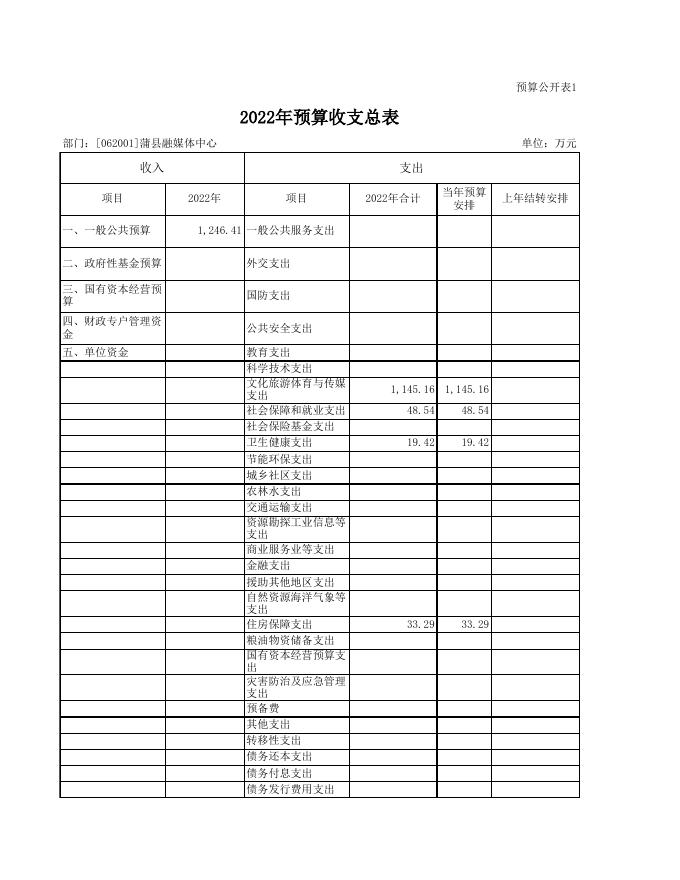 蒲县融媒体中心预算公开.xls