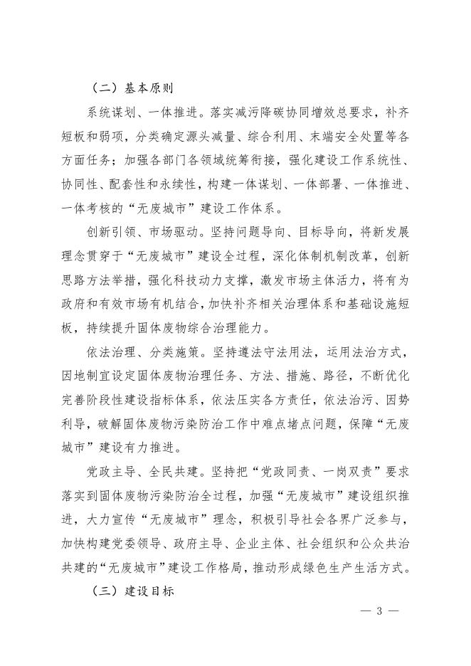 衡水市“十四五”时期“无废城市”建设实施方案.doc